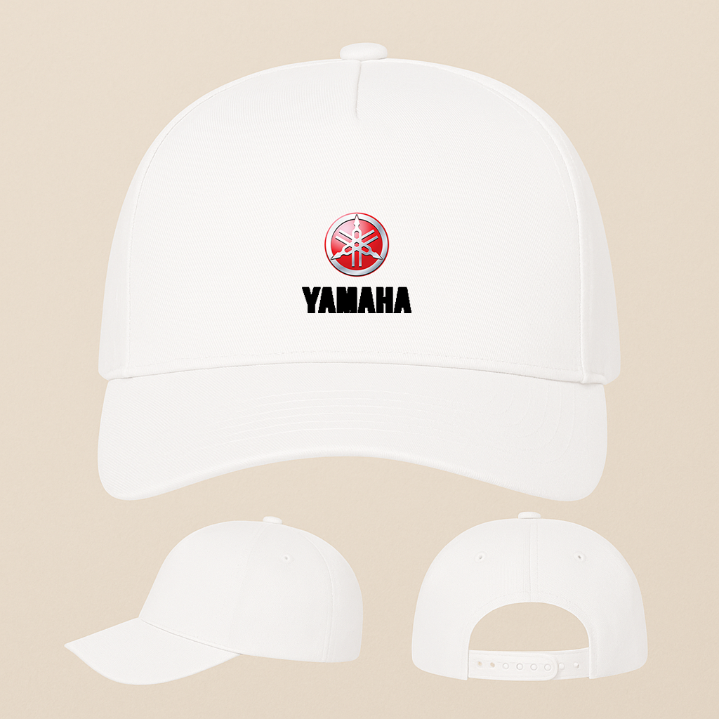 Yamaha Five Panel Twill Snapback Cap